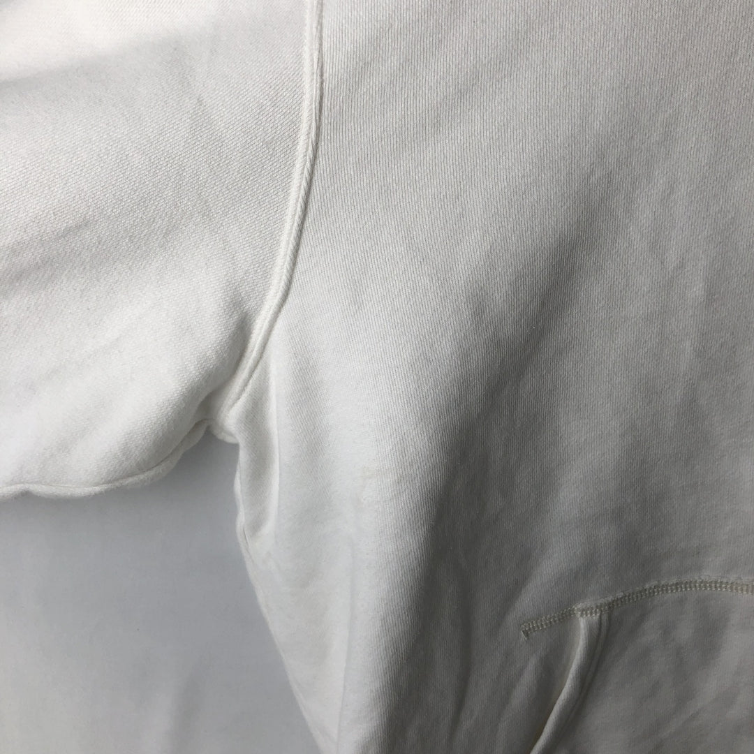 Ralph Lauren POLO JEANS COMPANY Full-Zip Sweatshirt Hoodie, Men's Size L (approx.) cotton white type Vintage Second Hand