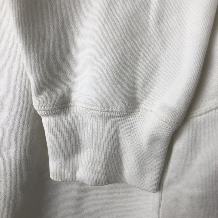 Ralph Lauren POLO JEANS COMPANY Full-Zip Sweatshirt Hoodie, Men's Size L (approx.) cotton white type Vintage Second Hand