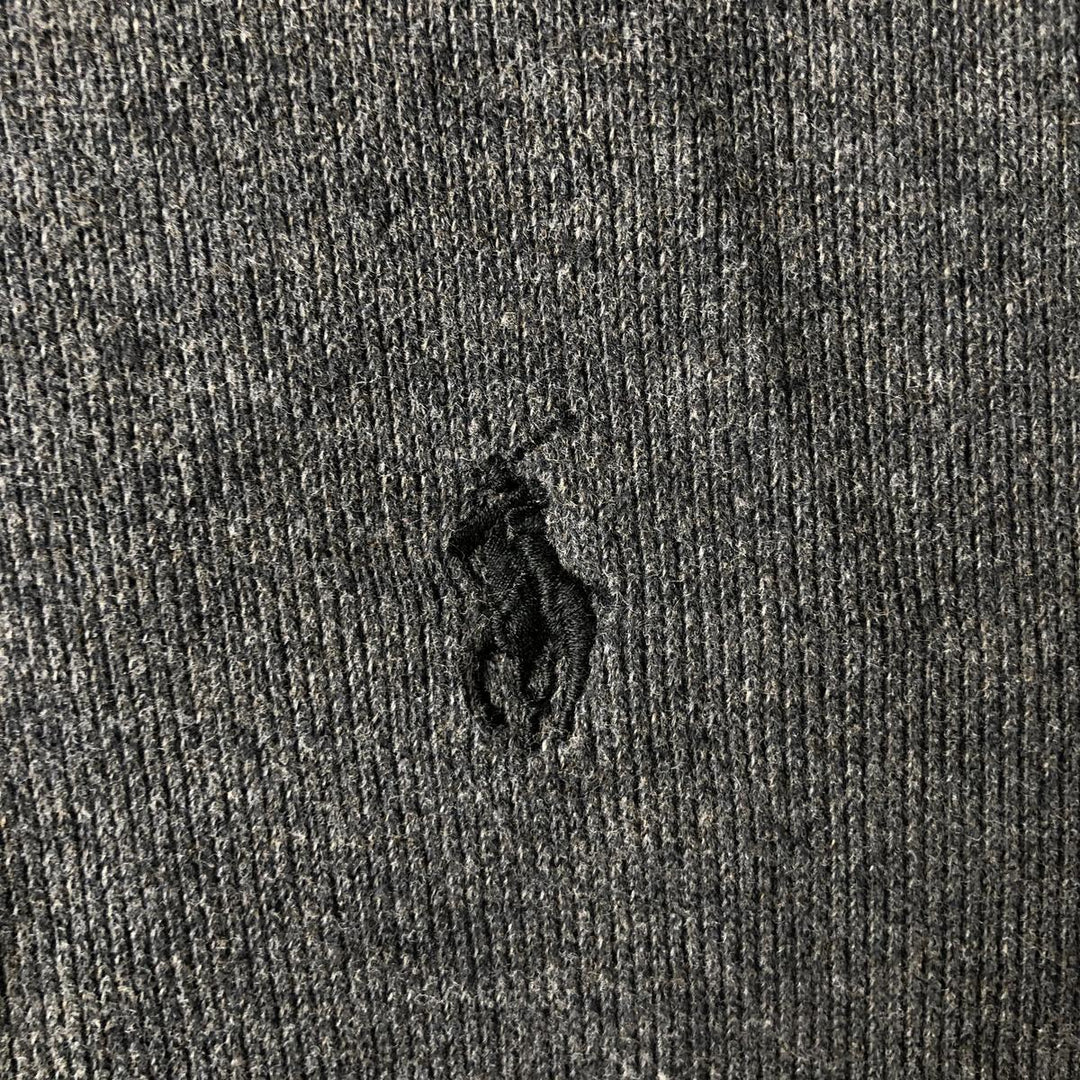 Ralph Lauren POLO by Ralph Lauren Sweat Full Zip Hoodie Men's L size cotton gray type Vintage Second Hand