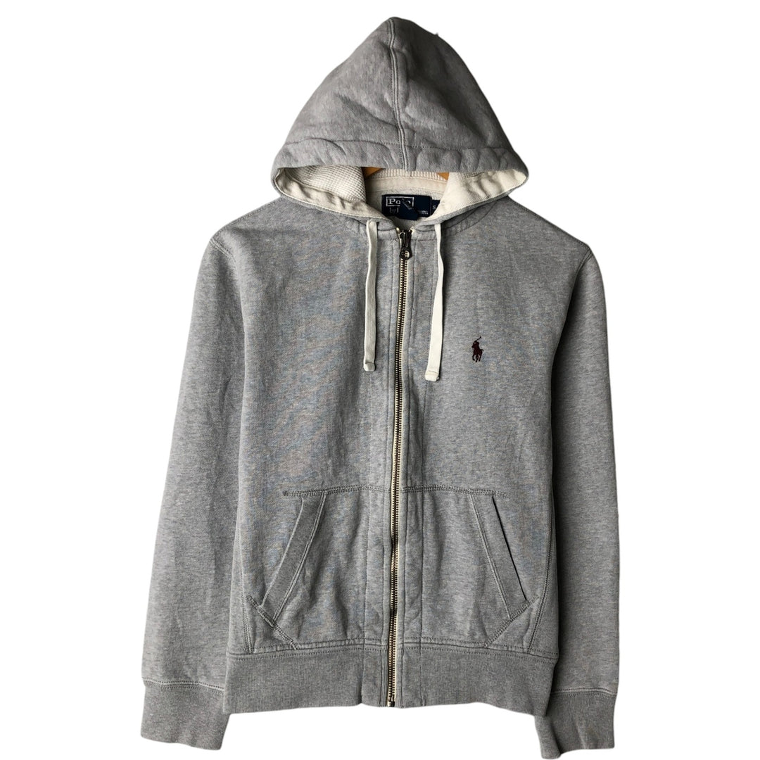 Ralph Lauren POLO by Ralph Lauren Sweat Full Zip Hoodie Men's S cotton gray type Vintage Second Hand