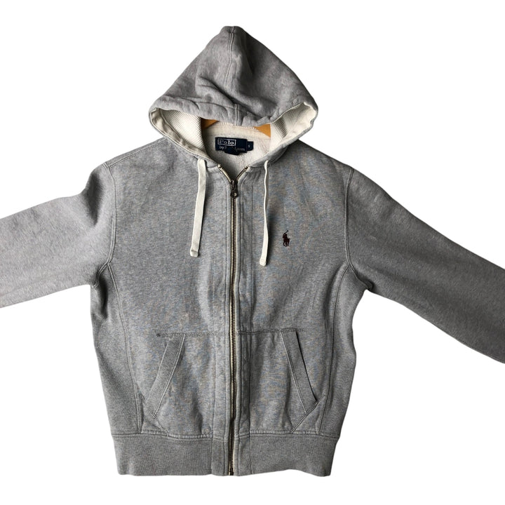 Ralph Lauren POLO by Ralph Lauren Sweat Full Zip Hoodie Men's S cotton gray type Vintage Second Hand