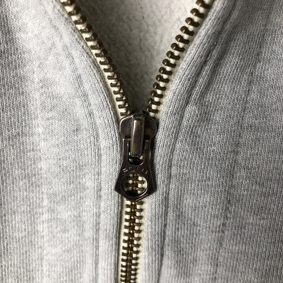 Ralph Lauren POLO by Ralph Lauren Sweat Full Zip Hoodie Men's S cotton gray type Vintage Second Hand