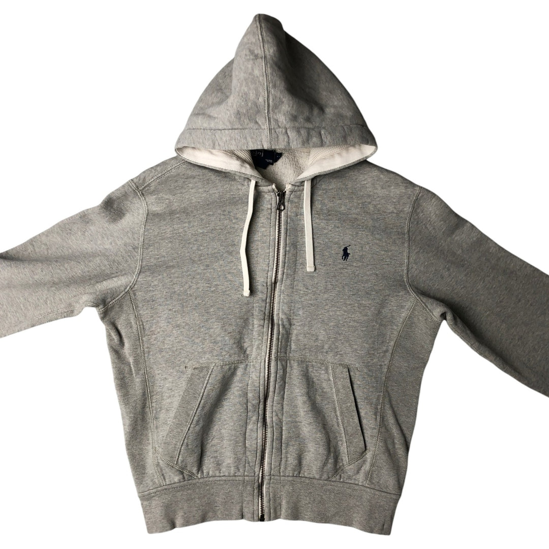 Ralph Lauren POLO by Ralph Lauren Sweat Full Zip Hoodie Men's M cotton gray type Vintage Second Hand