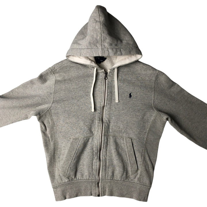 Ralph Lauren POLO by Ralph Lauren Sweat Full Zip Hoodie Men's M cotton gray type Vintage Second Hand