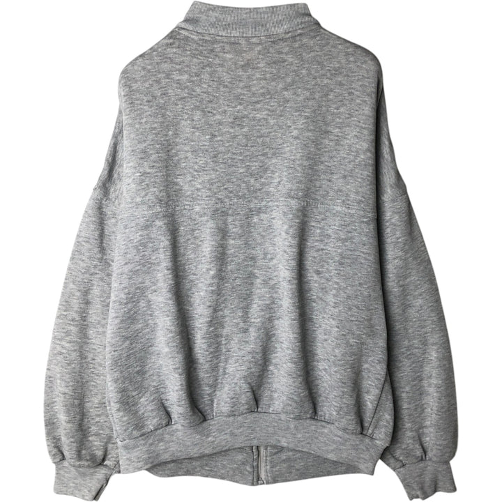 Adidas full zip sweatshirt, sweatshirt, men's size L unclear gray type Vintage Second Hand
