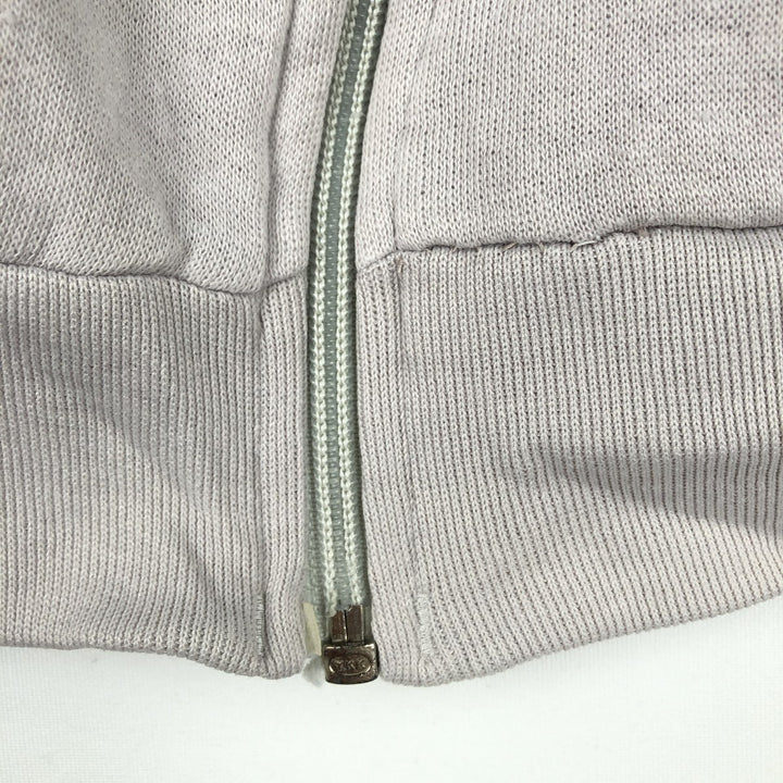 80'S Adidas Trefoil Logo Full-Zip Sweatshirt, Men's Size L (approx.), Vintage unclear gray type Vintage Second Hand