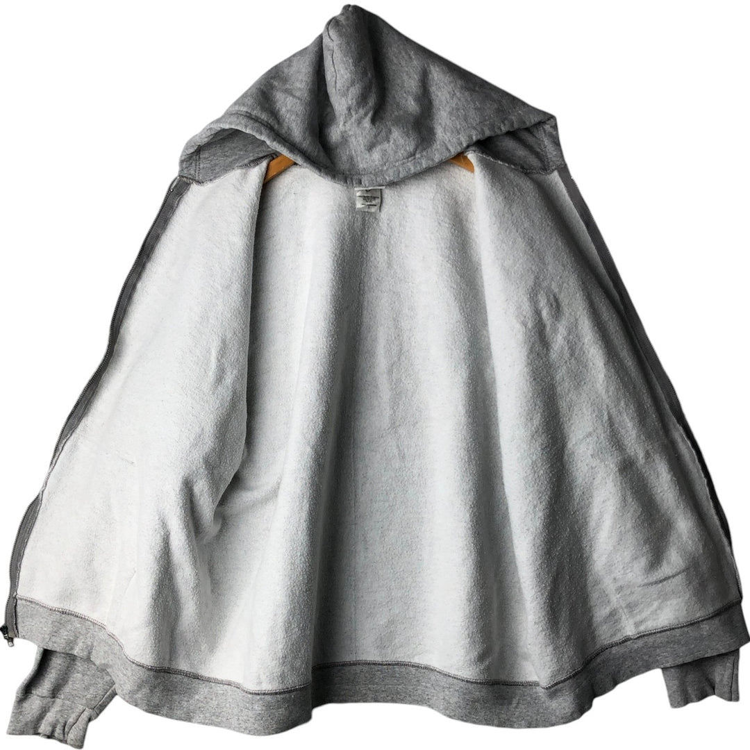 Harley-Davidson Sweat Full Zip Hoodie Men's L size cotton gray type Vintage Second Hand