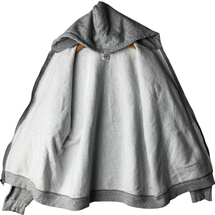 Harley-Davidson Sweat Full Zip Hoodie Men's L size cotton gray type Vintage Second Hand