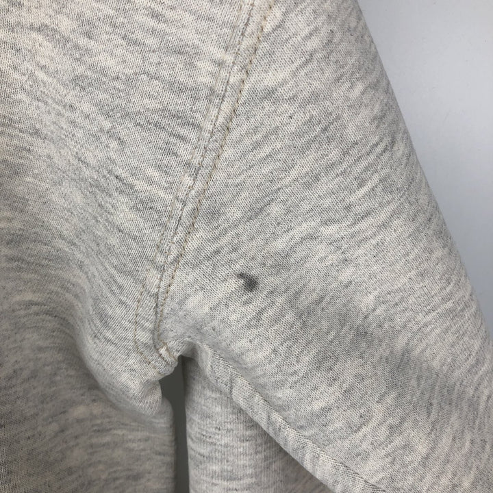 Vintage 90'S Russell Athletic full-zip sweatshirt hoodie, made in the USA, size L, men's cotton gray type Vintage Second Hand