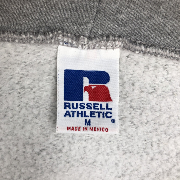 90s-00'S Russell ATHLETIC full-zip sweatshirt, men's size M, vintage polyester gray type Vintage Second Hand