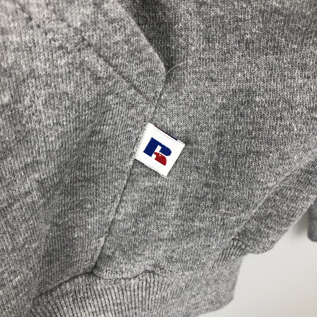 90s-00'S Russell ATHLETIC full-zip sweatshirt, men's size M, vintage polyester gray type Vintage Second Hand