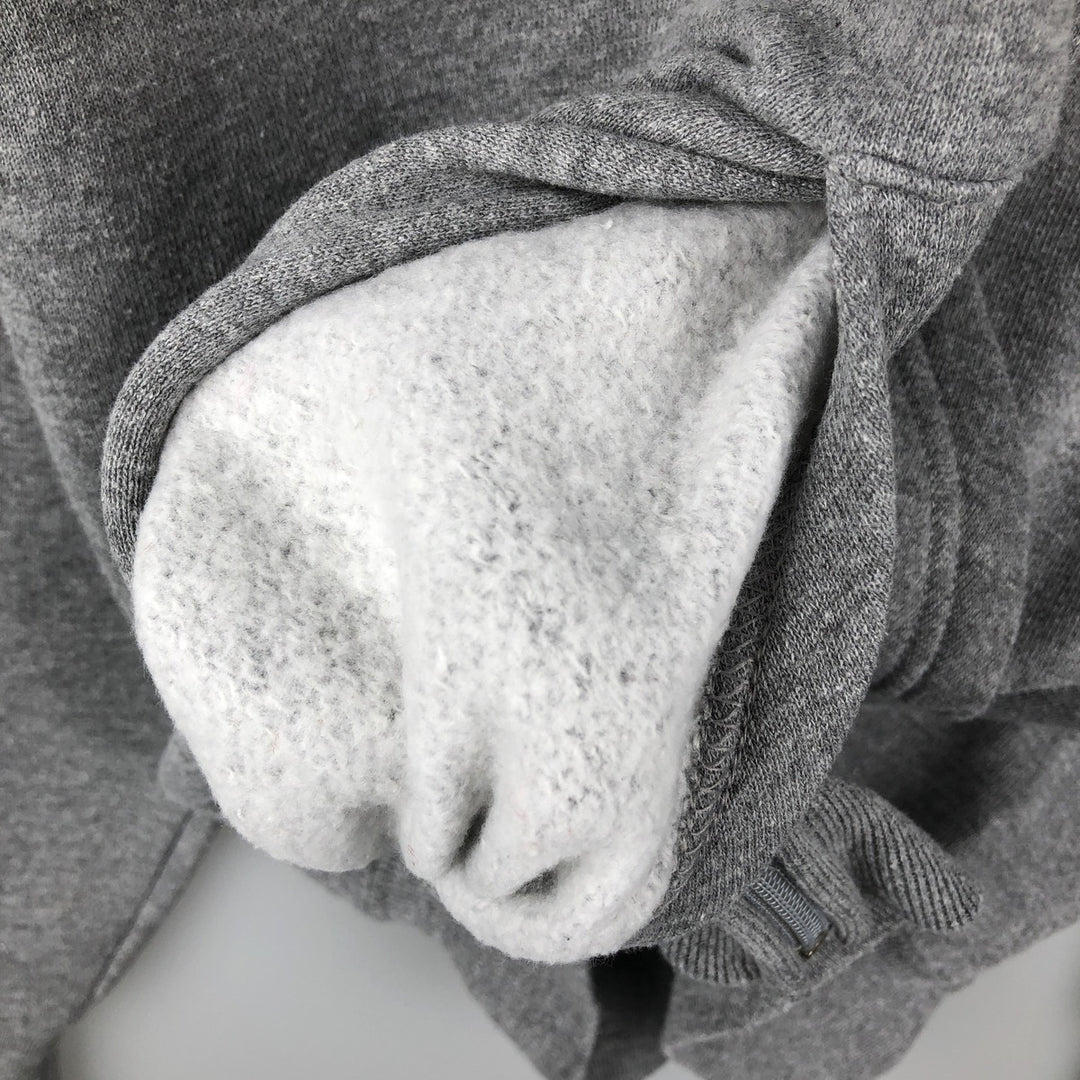 90s-00'S Russell ATHLETIC full-zip sweatshirt, men's size M, vintage polyester gray type Vintage Second Hand