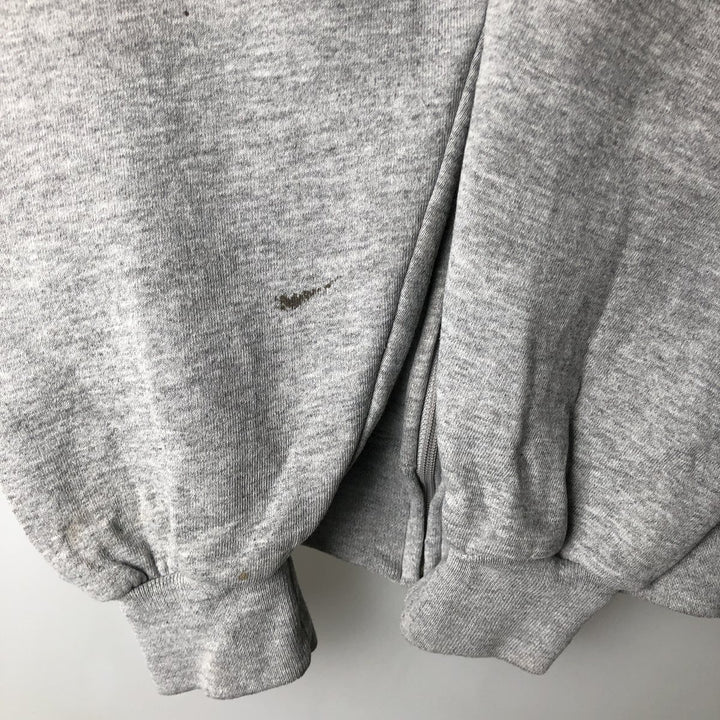 Russell ATHLETIC Athletic Sweat Full-Zip Hoodie, Men's Size L (approx.) unclear gray type Vintage Second Hand