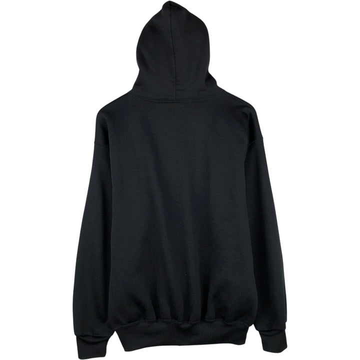 Vintage full-zip sweatshirt hoodie, made in the USA, size M. polyester black type Vintage Second Hand