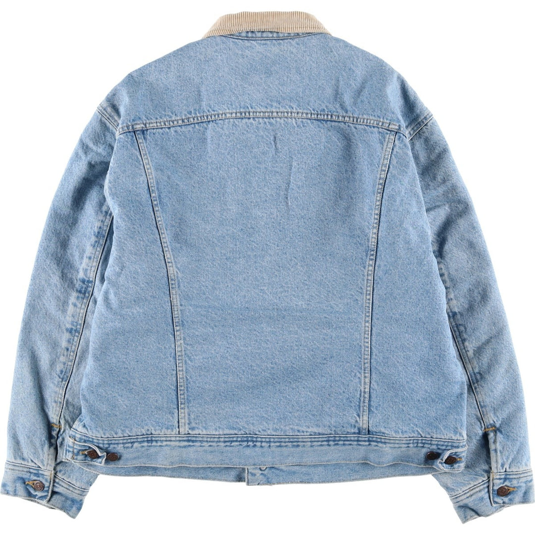 Lee denim jacket, men's size XL, vintage. cotton blue type Vintage Second Hand