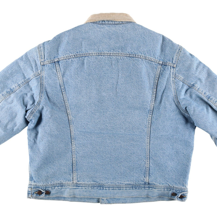 Lee denim jacket, men's size XL, vintage. cotton blue type Vintage Second Hand