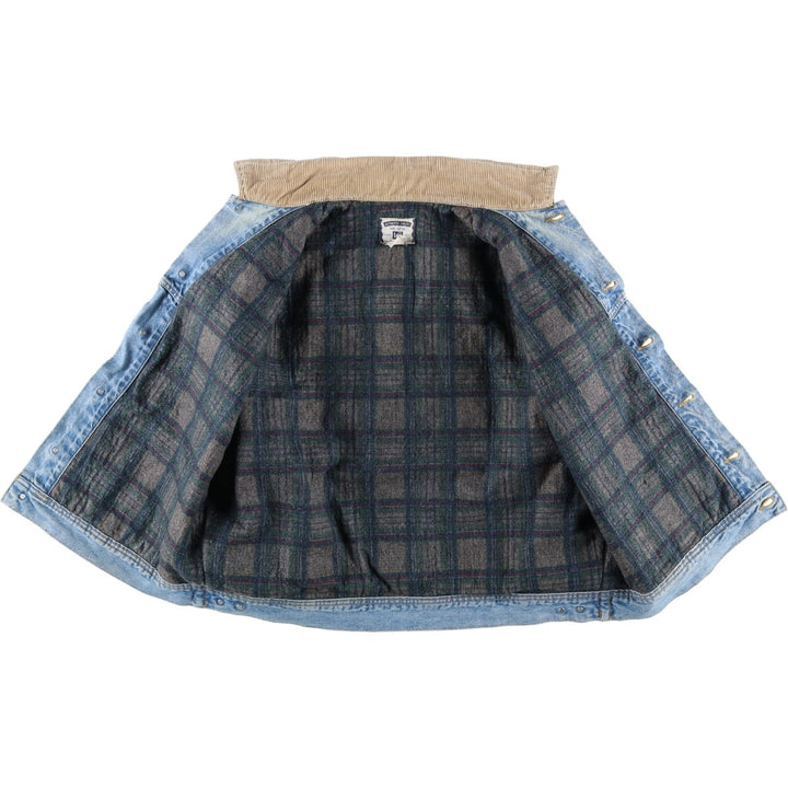 Lee denim jacket, men's size XL, vintage. cotton blue type Vintage Second Hand