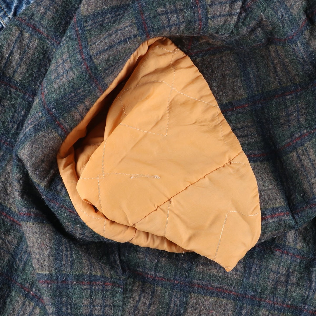 Lee denim jacket, men's size XL, vintage. cotton blue type Vintage Second Hand