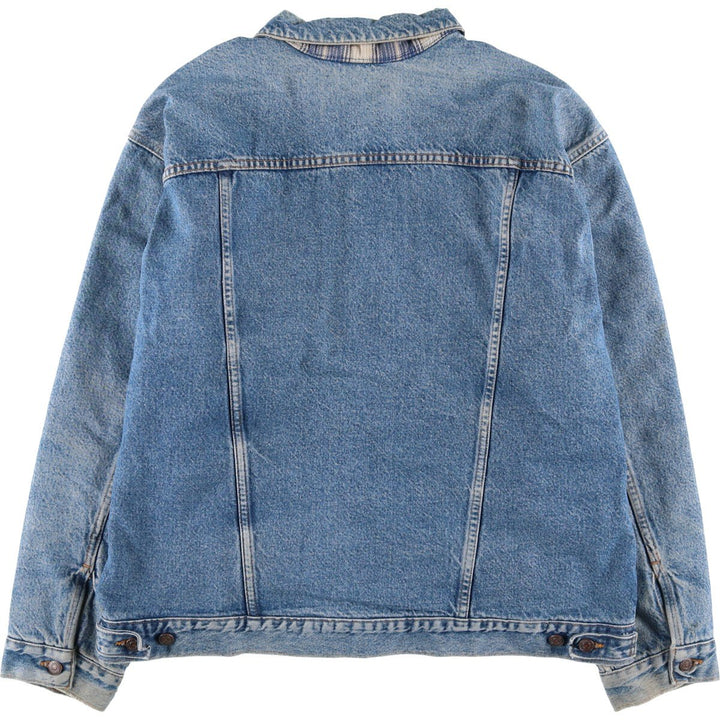 1990'S Levi's 70699-0289 Denim Jacket, Made in USA, Men's XL equivalent, Vintage. cotton blue type Vintage Second Hand