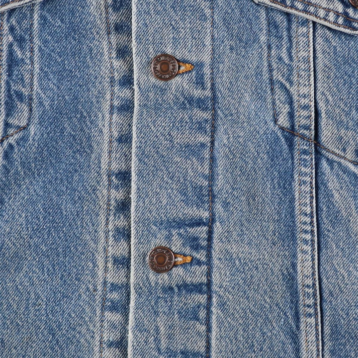 1990'S Levi's 70699-0289 Denim Jacket, Made in USA, Men's XL equivalent, Vintage. cotton blue type Vintage Second Hand