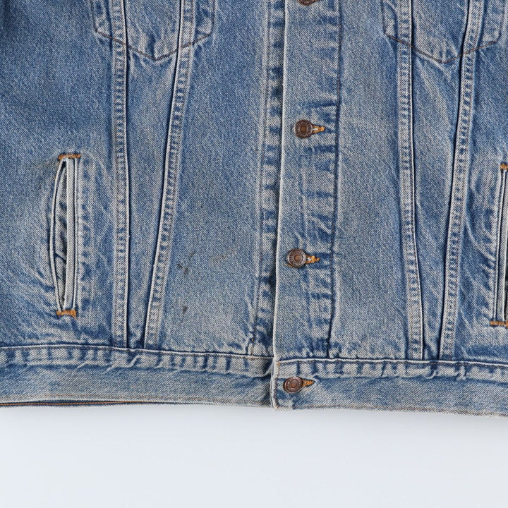 1990'S Levi's 70699-0289 Denim Jacket, Made in USA, Men's XL equivalent, Vintage. cotton blue type Vintage Second Hand