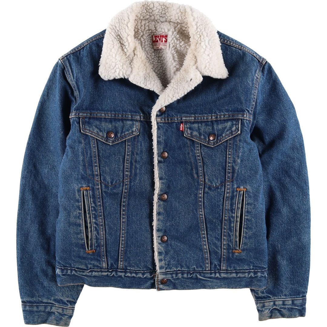 Vintage 1980'S Levi's 70608-0216 denim jacket, made in the USA, size M. cotton blue type Vintage Second Hand