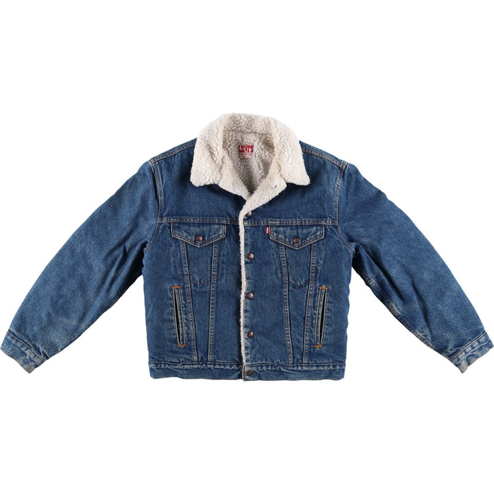 Vintage 1980'S Levi's 70608-0216 denim jacket, made in the USA, size M. cotton blue type Vintage Second Hand