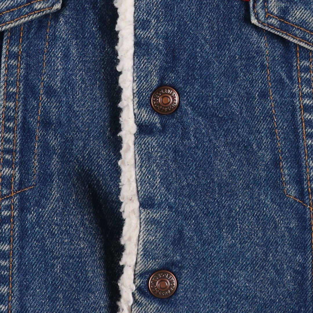 Vintage 1980'S Levi's 70608-0216 denim jacket, made in the USA, size M. cotton blue type Vintage Second Hand