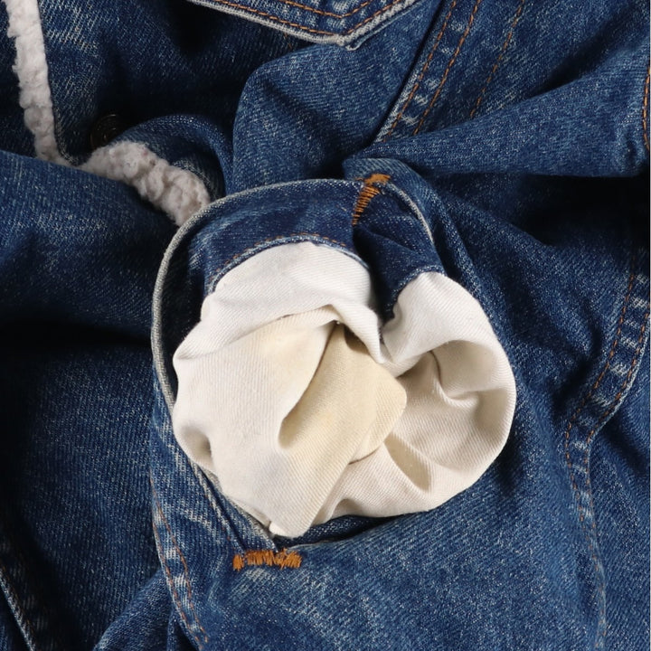 Vintage 1980'S Levi's 70608-0216 denim jacket, made in the USA, size M. cotton blue type Vintage Second Hand