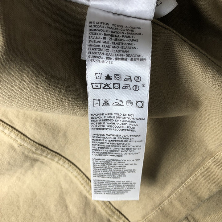 Levi's denim coveralls, men's size L (approx.) cotton Beige type Vintage Second Hand