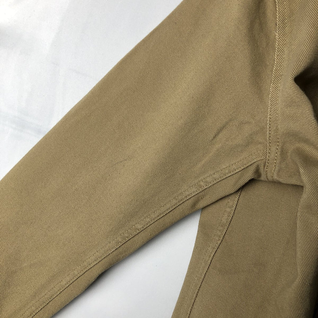 Levi's denim coveralls, men's size L (approx.) cotton Beige type Vintage Second Hand