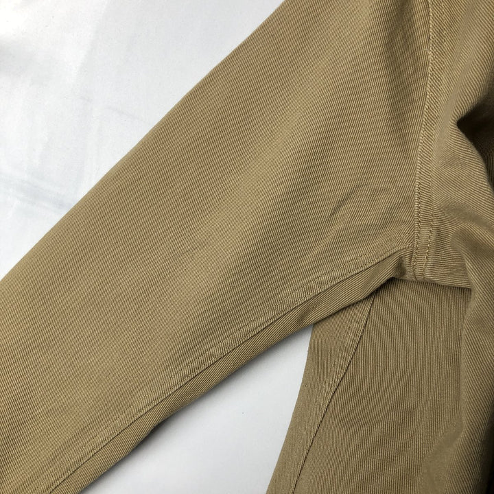 Levi's denim coveralls, men's size L (approx.) cotton Beige type Vintage Second Hand