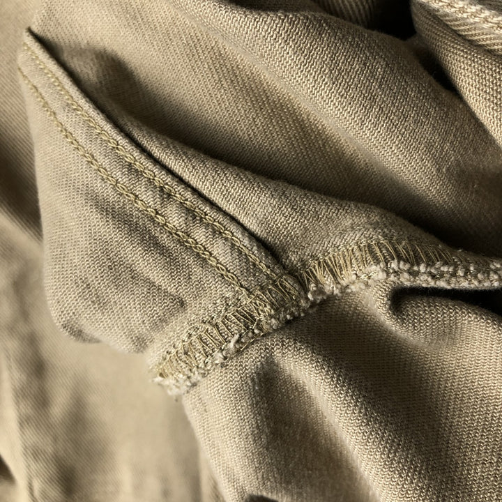 Levi's denim coveralls, men's size L (approx.) cotton Beige type Vintage Second Hand