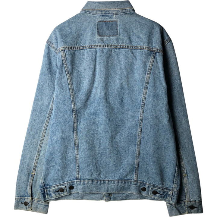 Levi's denim jacket, denim jacket, men's size XL cotton blue type Vintage Second Hand
