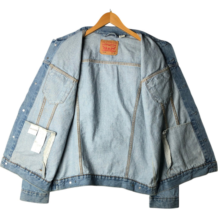 Levi's denim jacket, denim jacket, men's size XL cotton blue type Vintage Second Hand