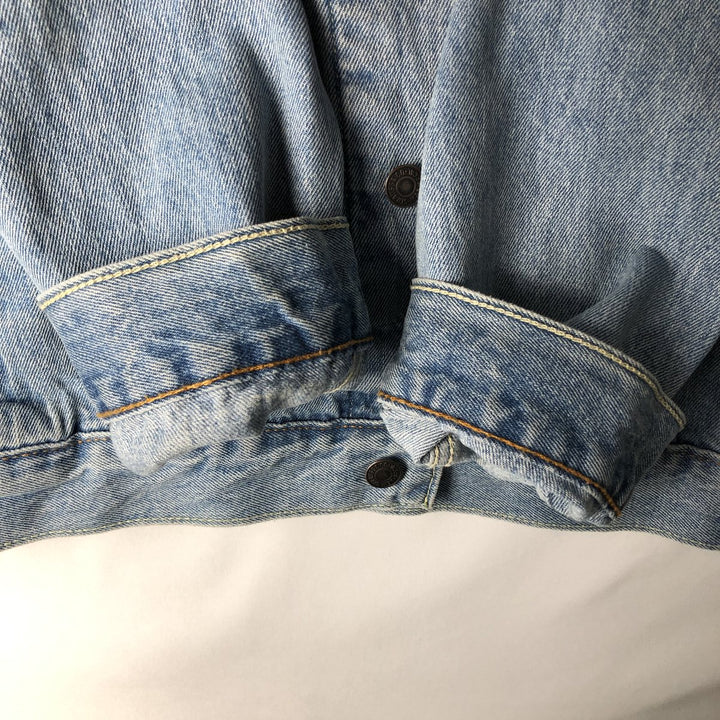 Levi's denim jacket, denim jacket, men's size XL cotton blue type Vintage Second Hand