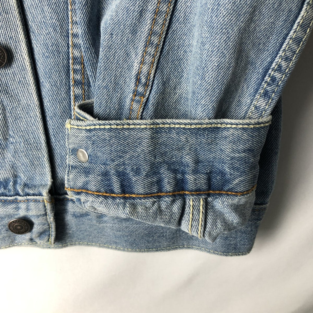 Levi's denim jacket, denim jacket, men's size XL cotton blue type Vintage Second Hand