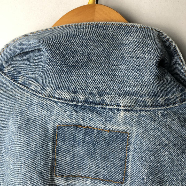 Levi's denim jacket, denim jacket, men's size XL cotton blue type Vintage Second Hand