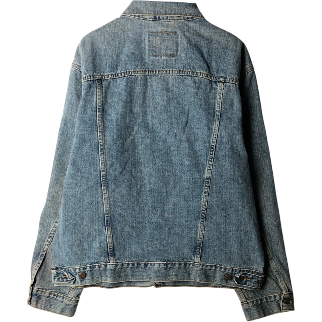 00'S Levi's denim jacket, denim jacket, men's size L cotton blue type Vintage Second Hand