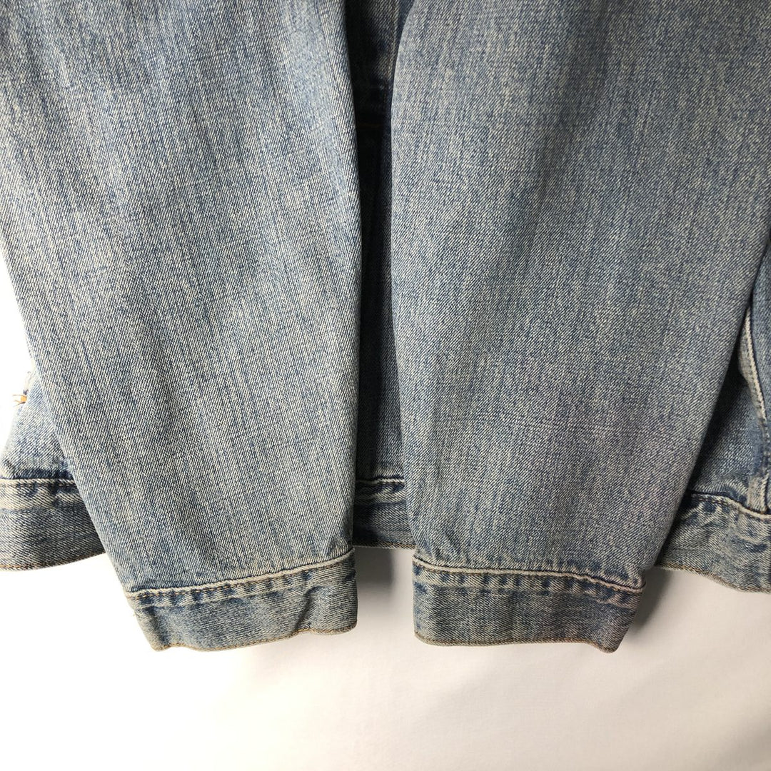 00'S Levi's denim jacket, denim jacket, men's size L cotton blue type Vintage Second Hand