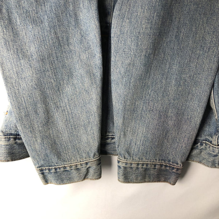00'S Levi's denim jacket, denim jacket, men's size L cotton blue type Vintage Second Hand