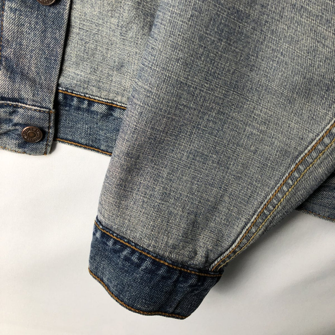 00'S Levi's denim jacket, denim jacket, men's size L cotton blue type Vintage Second Hand