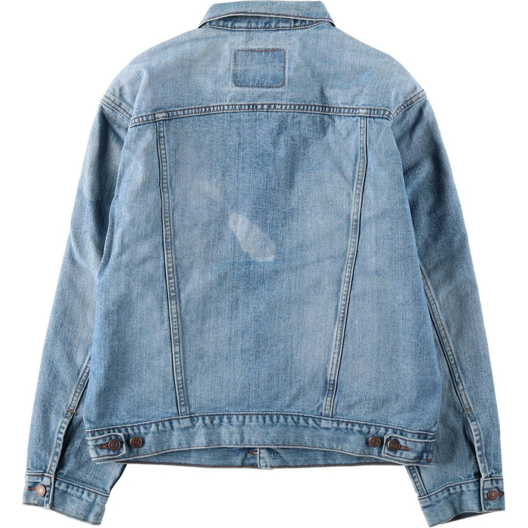 Levi's denim jacket, denim jacket, men's size M cotton blue type Vintage Second Hand