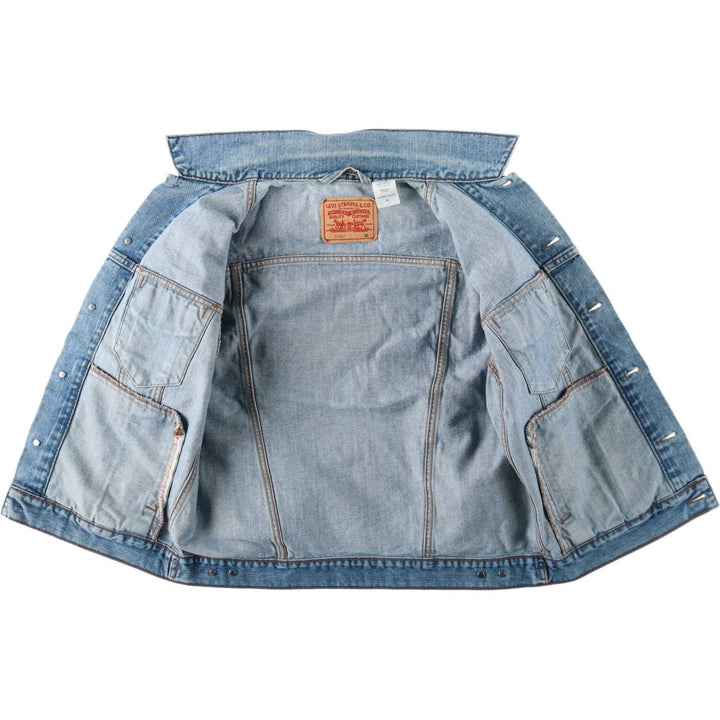 Levi's denim jacket, denim jacket, men's size M cotton blue type Vintage Second Hand