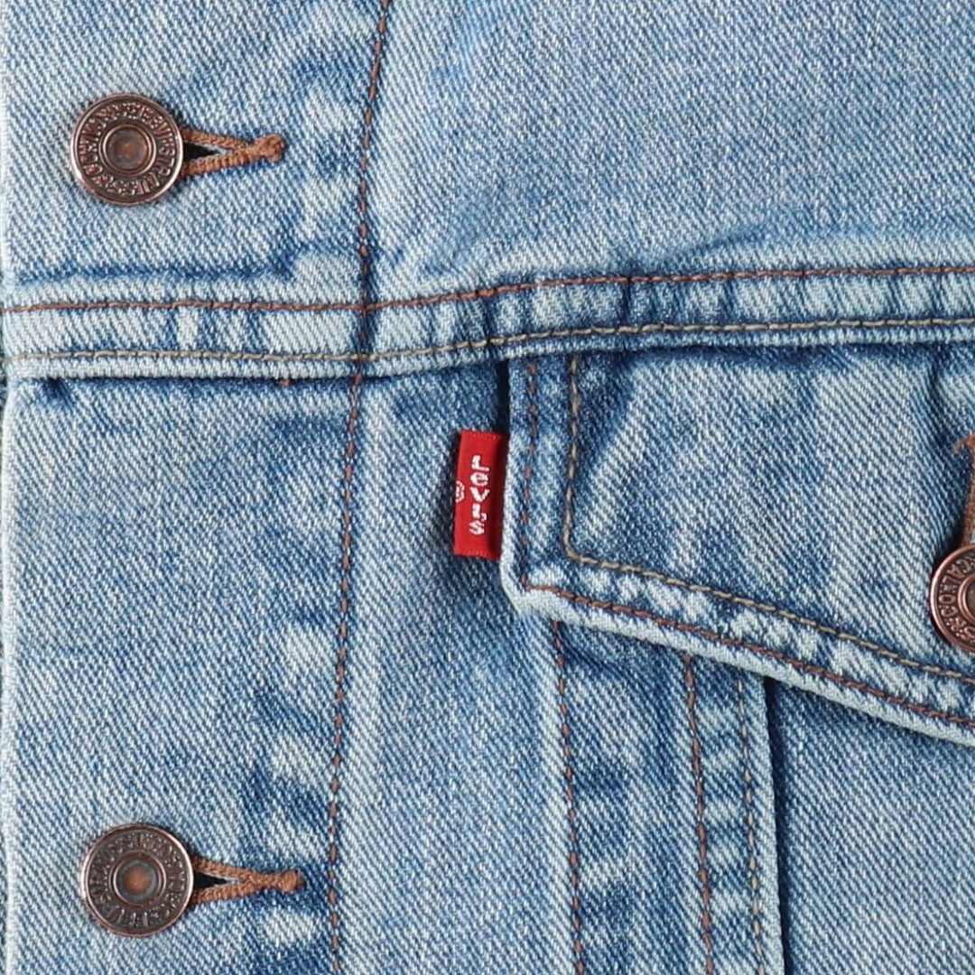 Levi's denim jacket, denim jacket, men's size M cotton blue type Vintage Second Hand