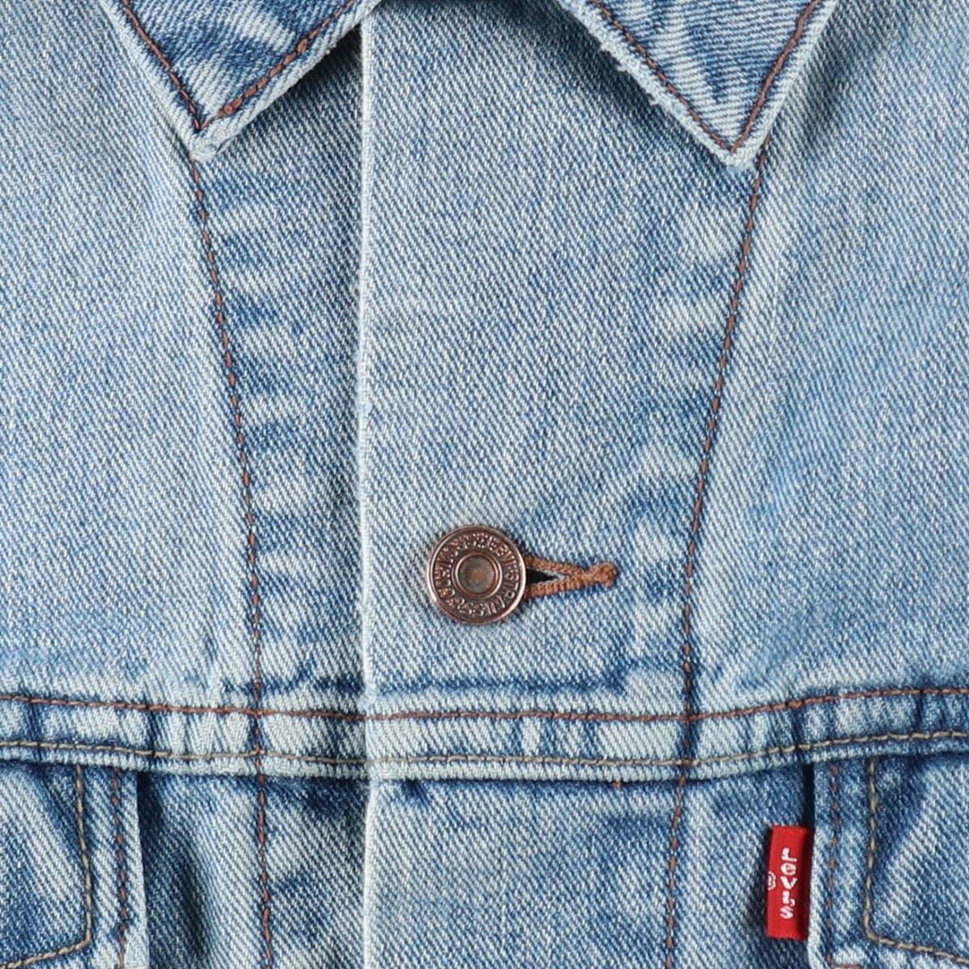 Levi's denim jacket, denim jacket, men's size M cotton blue type Vintage Second Hand