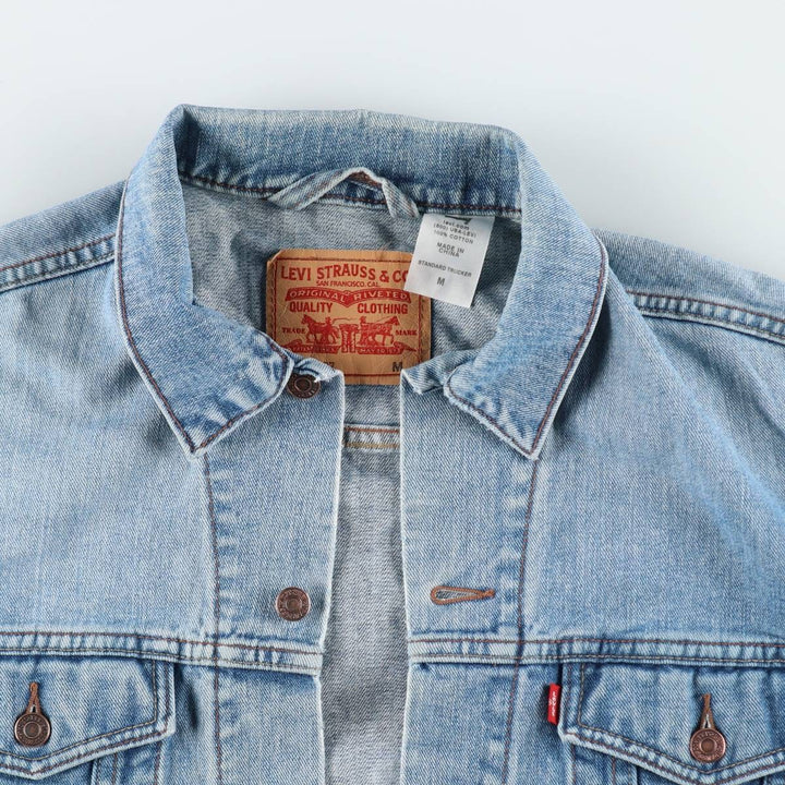 Levi's denim jacket, denim jacket, men's size M cotton blue type Vintage Second Hand