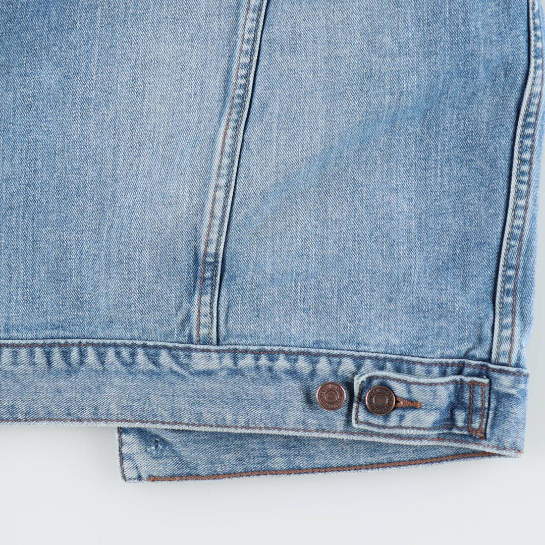 Levi's denim jacket, denim jacket, men's size M cotton blue type Vintage Second Hand