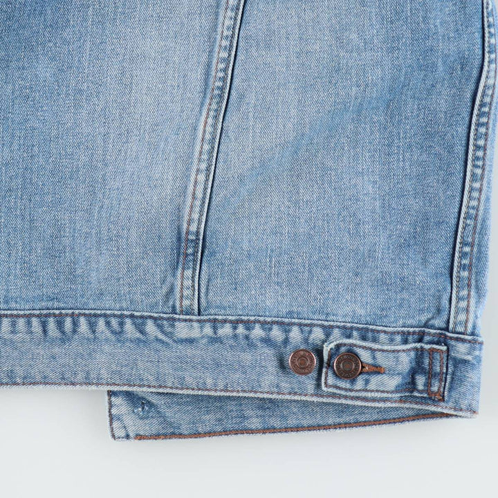 Levi's denim jacket, denim jacket, men's size M cotton blue type Vintage Second Hand