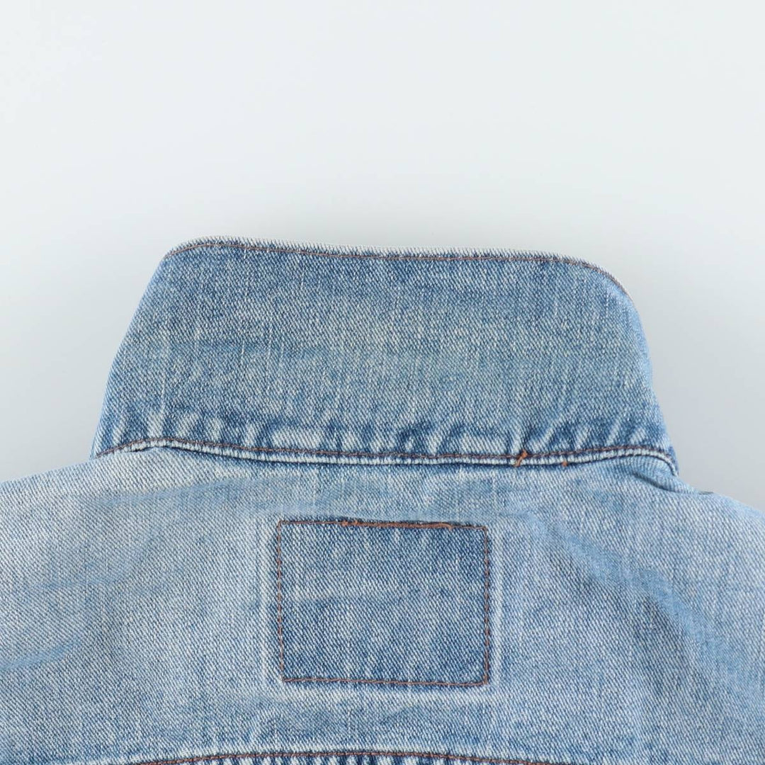Levi's denim jacket, denim jacket, men's size M cotton blue type Vintage Second Hand